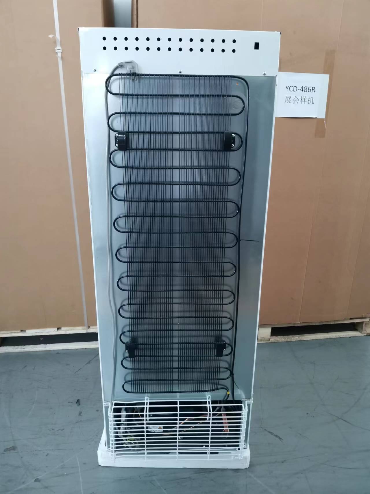 YC-200 2-8℃ 100L Glass Door China Pharmacy Refrigerator