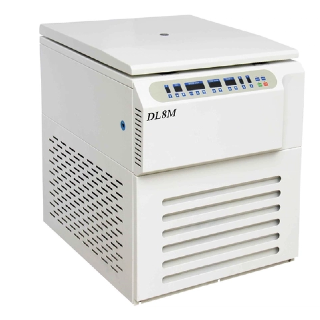 Como o controle de temperatura e o design do rotor afetam o desempenho da centrífuga do laboratório?